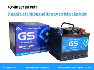 thông số ắc quy