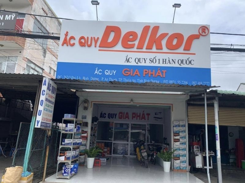 Dịch vụ kích bình và bán ắc quy chính hãng Ắc Quy Gia Phát