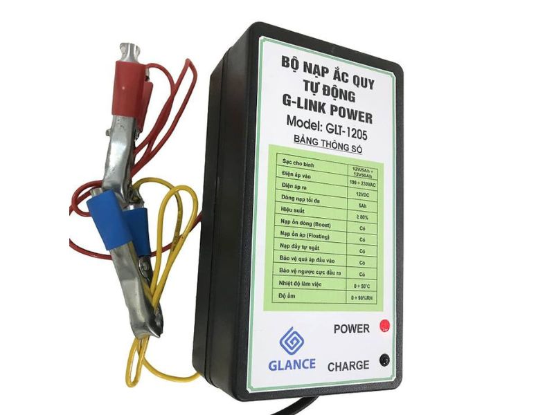 bình ắc quy khô có sạc được không