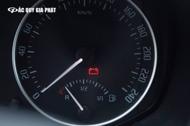 Đèn báo lỗi ắc quy báo lỗi