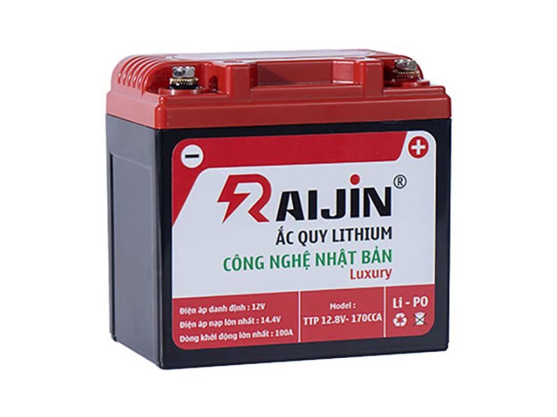 bình ắc quy pin lithium