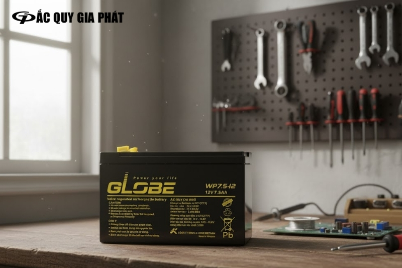 Thông số ắc quy Blobe WP7.5Ah - 12V
