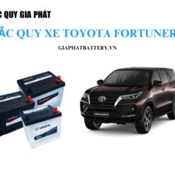 Ắc quy xe Toyota Fortuner