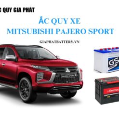 Ắc quy xe Mitsubishi Pajero sport
