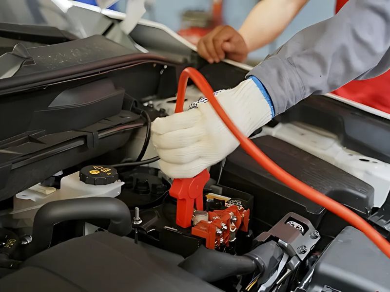 quy trình tháo lắp bình ắc quy