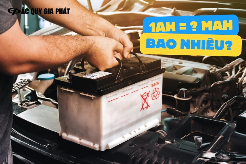 1 Ampe bằng 1000 miliAmpe