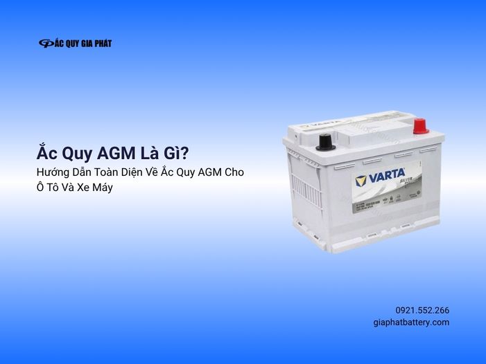 Ắc quy AGM là gì