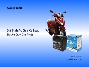 Bình ắc quy xe Lead