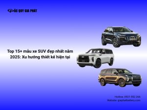 Mẫu xe SUV đẹp nhất năm 2025