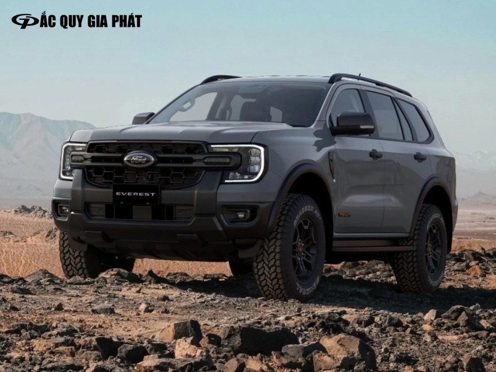 Ford Everest (thế hệ mới) với thiết kế hầm hố, hiện đại