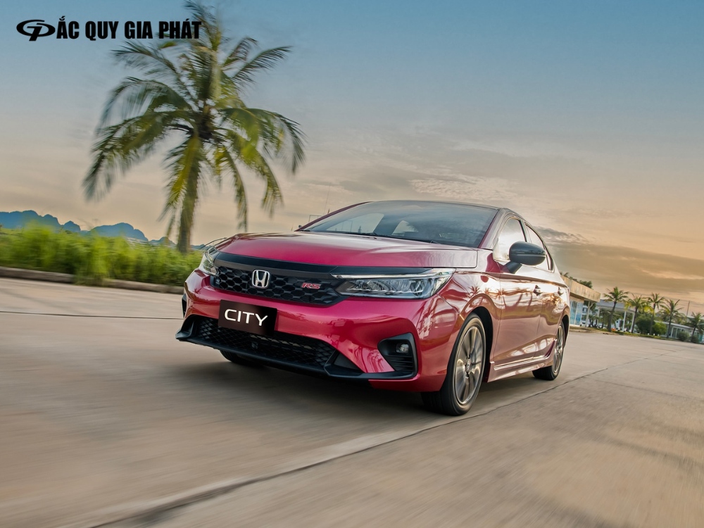 Honda City RS thể thao với màu đỏ Ignite