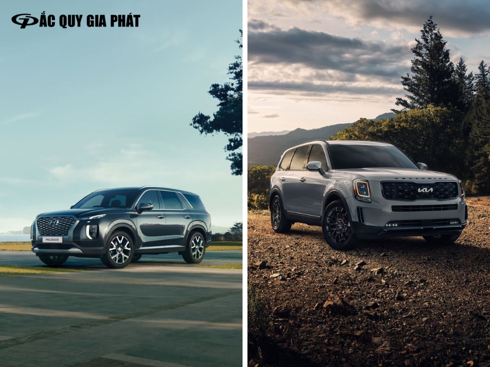 Hyundai Palisade / Kia Telluride ấn tượng với vẻ ngoài bề thế