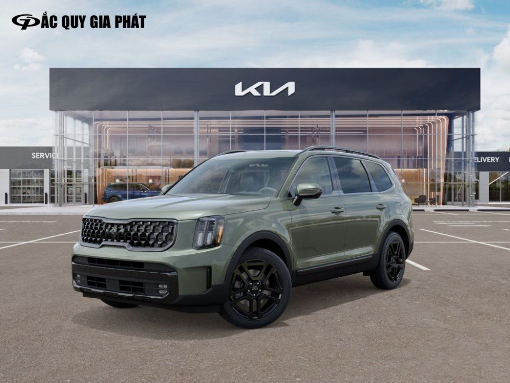 Kia Seltos nhìn cứng cáp hơn với thiết kế màu Moss Green