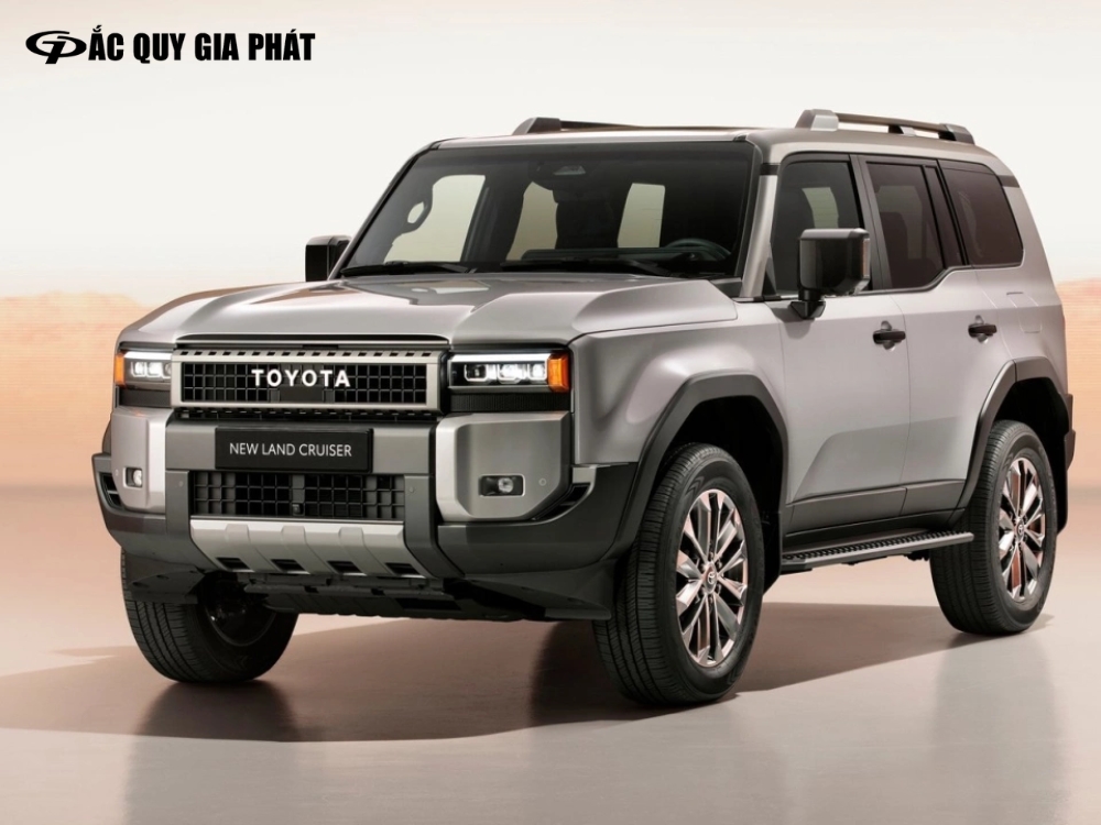 Toyota Land Cruiser (Thế hệ mới) với thiết kế hầm hố truyền thống