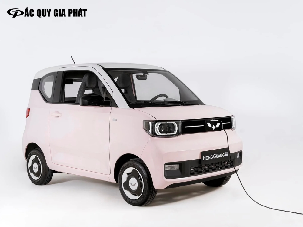 Wuling Mini EV là mẫu xe điện hiếm hoi tại Việt Nam có tùy chọn màu hồng