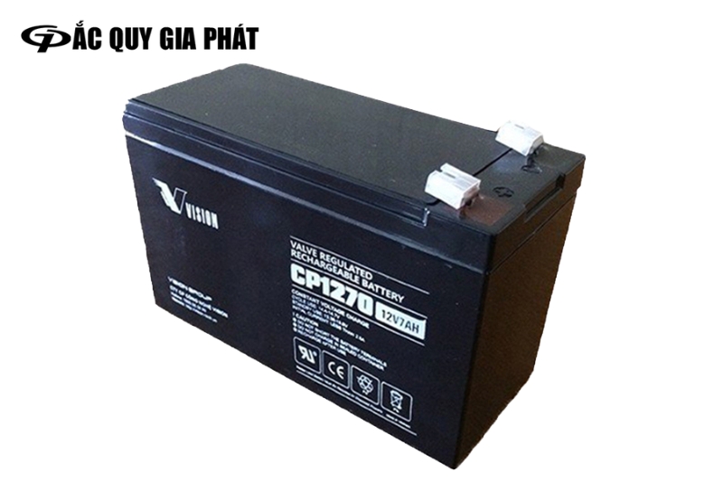 Ắc quy Vision 12V 7Ah CP1270
