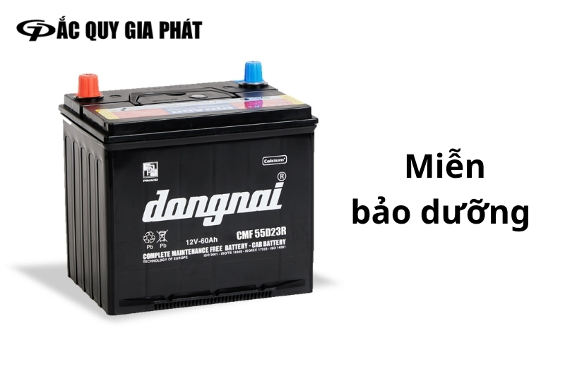 So sánh ắc quy khô và nước về độ bảo dưỡng